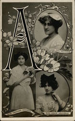 Grace Arundale - "A" Actresses Postcard Postcard