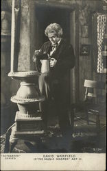 David Warfield in "The Music Master", Act III Postcard