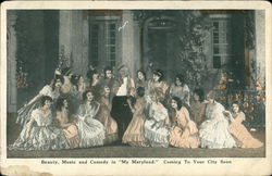 Scene from "My Maryland" Postcard