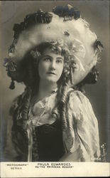 Paula Edwardes as "The Princess Beggar" Actresses Postcard Postcard