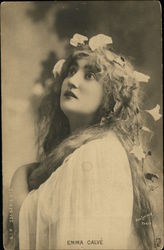 Emma Calve Actresses Postcard Postcard