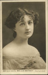 Lilian Braithwaite Actresses Postcard Postcard