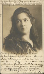 Blanche Bates as Cigarette in "Under Two Flags" Postcard