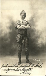 Maude Adams as "Peter Pan" Actresses Postcard Postcard