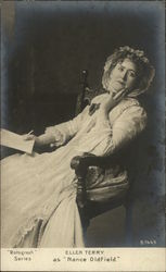 Ellen Terry as "Nance Oldfield" Actresses Postcard Postcard