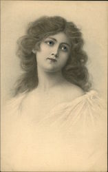 Portrait of a woman Postcard