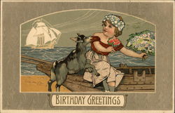 Birthday Greetings Postcard Postcard