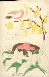 Easter Greetings Postcard