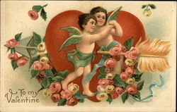 To My Valentine Postcard