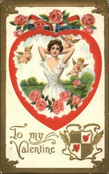 To My Valentine Postcard