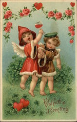 Valentine Greeting Postcard