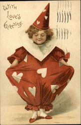 WIth Love's Greeting Postcard