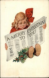 A Merry Christmas to You Postcard