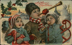 A Merry Christmas Postcard