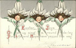 Easter Joys Oh Let us Sing a Round-de-Lay For Life and Hope Have Passed This Way Postcard