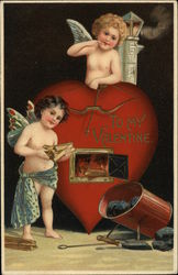 To My Valentine Postcard