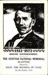 David Livingstone 1813-1873 Postcard