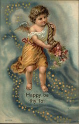 Happy be Thy Lot Postcard