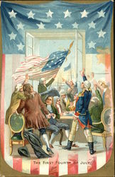 The First Fourth of July Postcard