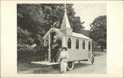 The Little Church on Wheels, Inc., Boston, Mass. Religious Postcard Postcard