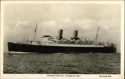 Canadian Pacific S. S. "Duchess of York" Postcard