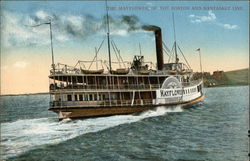 The Mayflower of the Boston and Nantasket Line Steamers Postcard Postcard