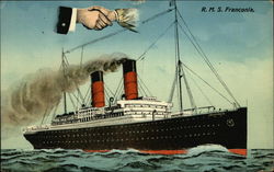 R. M. S. Franconia Postcard