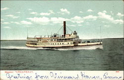 Steamer Uncatena Postcard