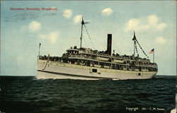 Steamer Dorothy Bradford Postcard