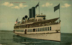 S. S. Asbury Park Postcard