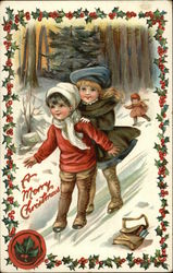 A Merry Christmas Postcard