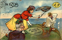 In 1908 Be Careful, Clara, That's a Fine Specimen! Postcard