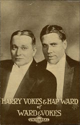 Harry Vokes & Hap Ward Postcard