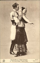 Donald Brian & Ethel Jackson in "The Merry Widow" Postcard