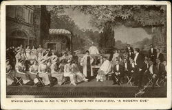 A Modern Eve Theatre Postcard Postcard