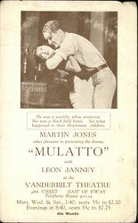 Mulatto Theatre Postcard Postcard