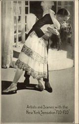 John Cort's Musical Comedy: New York Sensation:FLO-FLO" Theatre Postcard Postcard