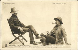 Forbes Robertson and Ean MacDonald Actors Postcard Postcard