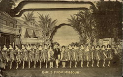 Girls from Missouri Theatre Postcard Postcard