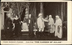 The Garden of Allah Theatre Postcard Postcard