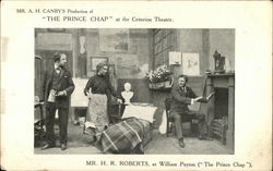 H .R .Roberts as William Peyton in "The Prince Chap" Postcard