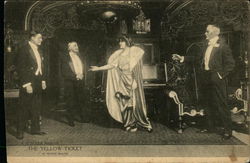 Scene from "The Yellow Ticket" Theatre Postcard Postcard