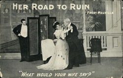 Her Road to Ruin Postcard