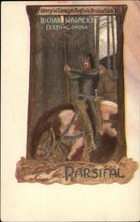 Henry W. Savage's English Production Richard Wagner's Festival Opera Parsifal Theatre Postcard Postcard