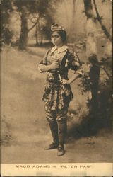 Maude Adams in "Peter Pan" Postcard