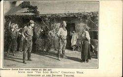 Scene From "The Love Route," Christmas Week Attraction at the Shubert Theatre Postcard Postcard