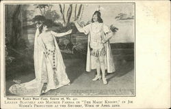 Lillian Blauvelt and Maurice Farkoa in "The Magic Knight" Postcard