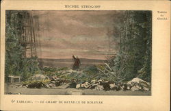 Michel Strogoff 6 Tableau - Le Champ de Bataille de Kolyvan Postcard