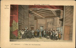 Michel Strogoff, 5th Tableau - L'Isba du Telegraphe Postcard