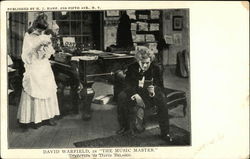 David Warfield in "The Music Master" Direction of David Belasco Postcard